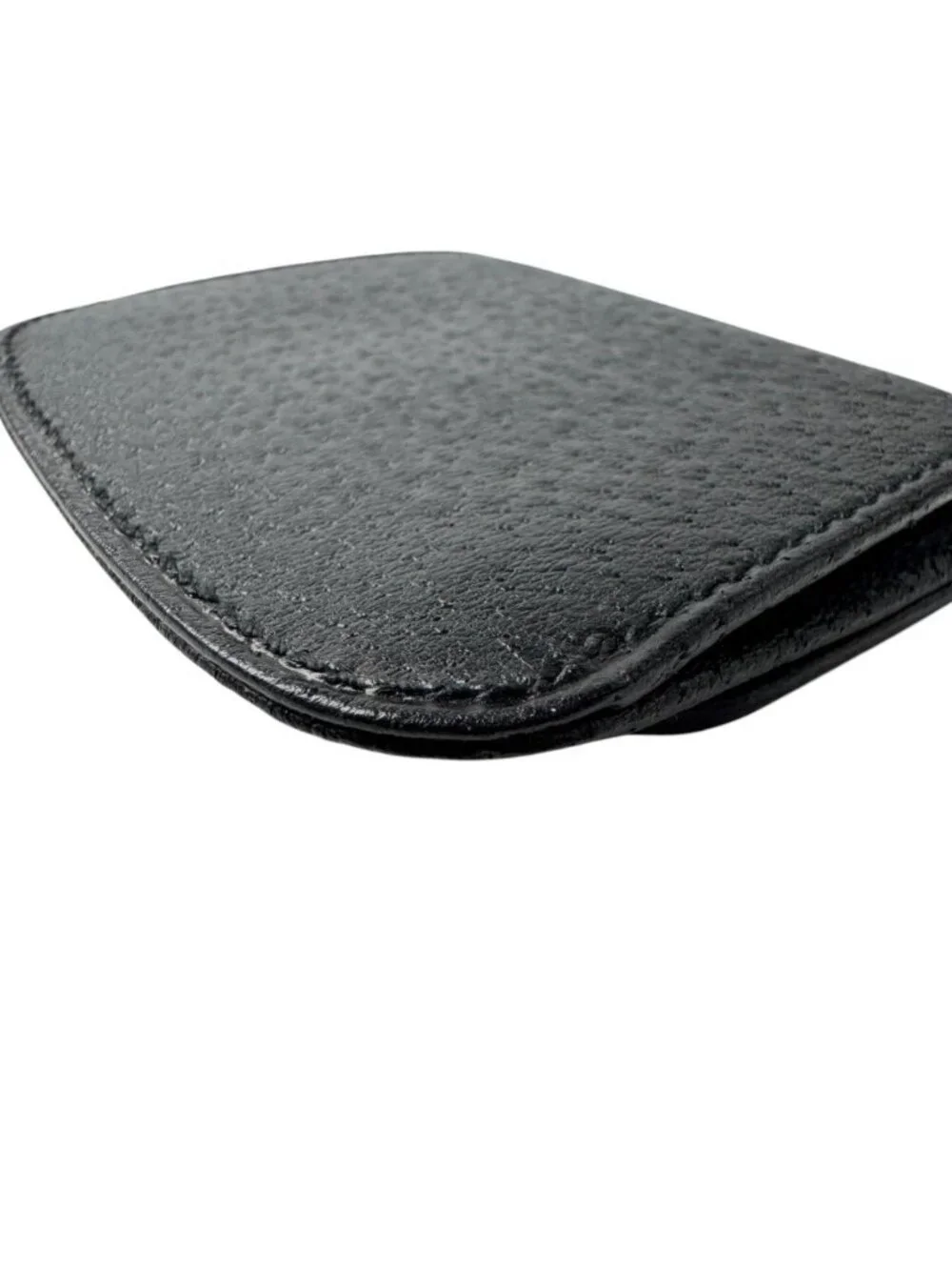 Gucci Vintage GG Marmont Coin Purse Black Leather